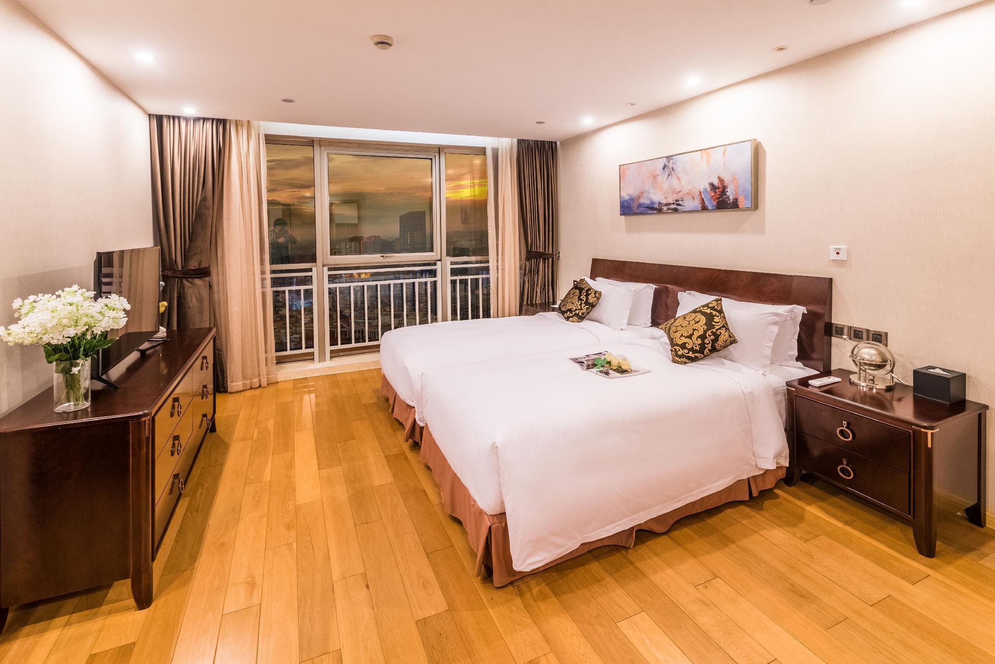 Green Court Residence Jinqiao Diamond Shanghai Extérieur photo