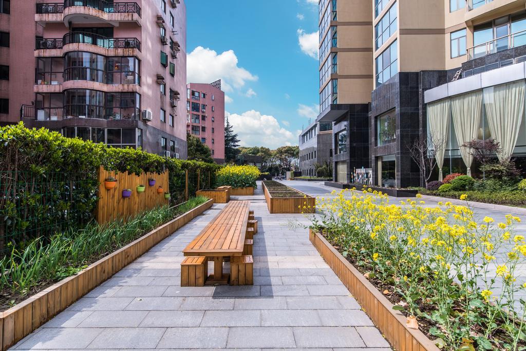 Green Court Residence Jinqiao Diamond Shanghai Extérieur photo