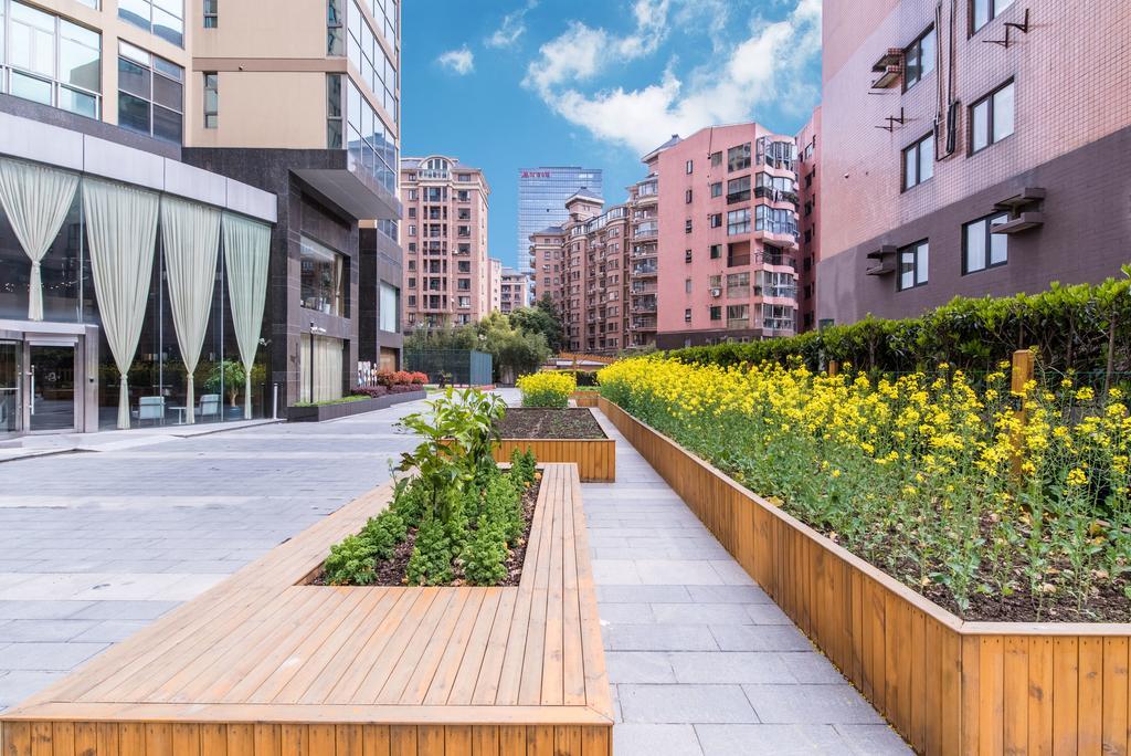 Green Court Residence Jinqiao Diamond Shanghai Extérieur photo