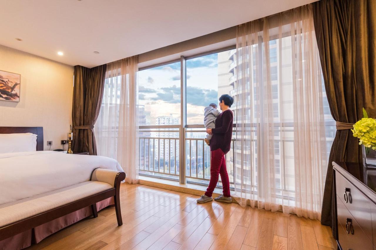 Green Court Residence Jinqiao Diamond Shanghai Extérieur photo