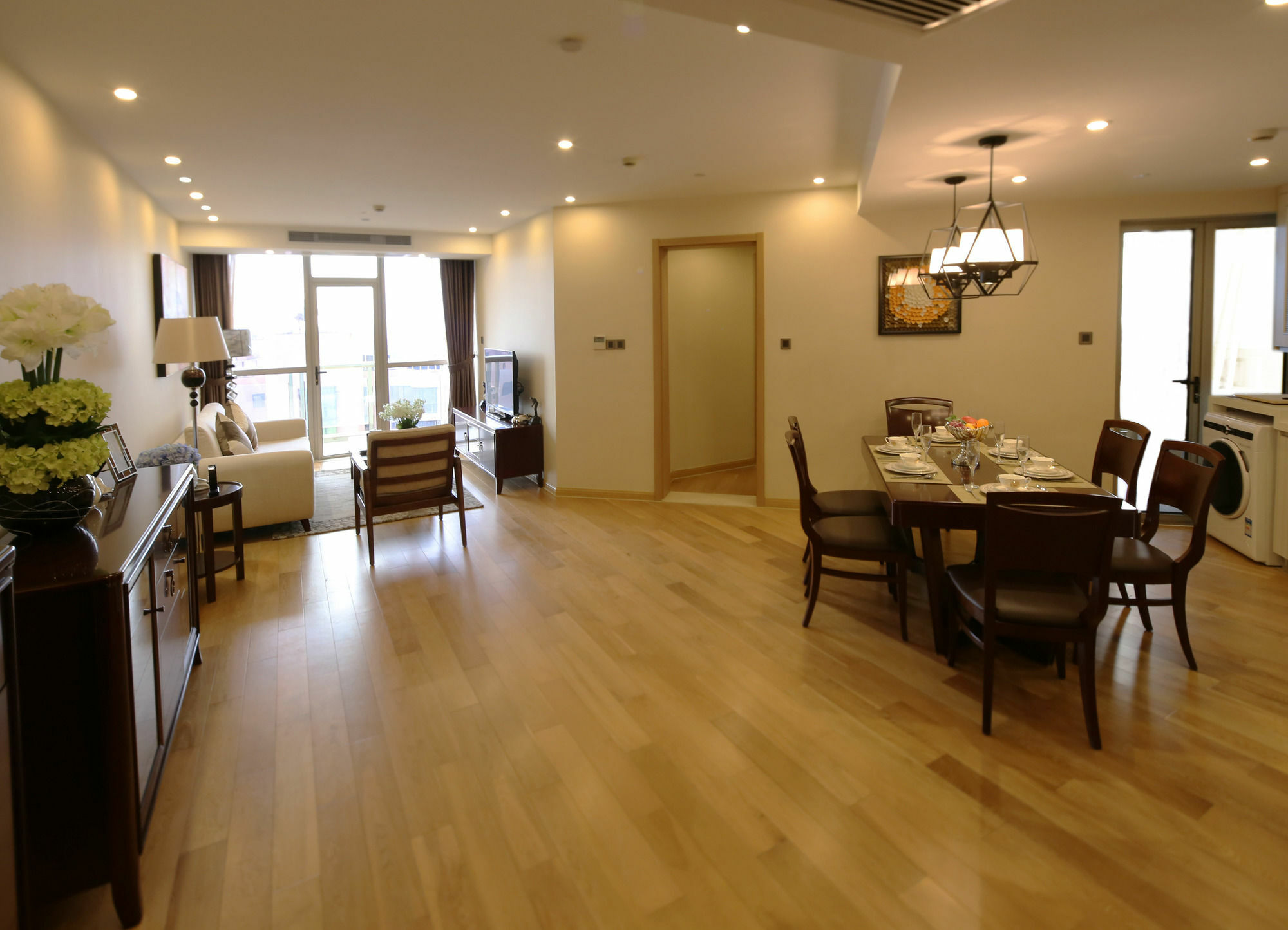 Green Court Residence Jinqiao Diamond Shanghai Extérieur photo